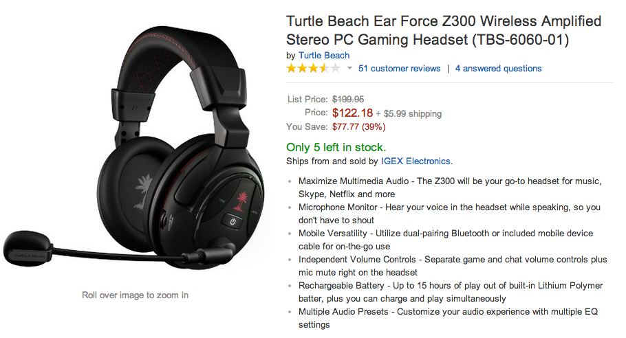 Gaming Headphones: Logitech G430s w/ surround sound: $40 (Reg. $80 ...