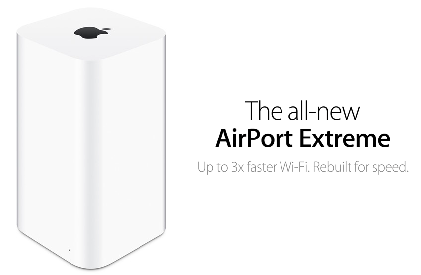 apple airport extreme speed test