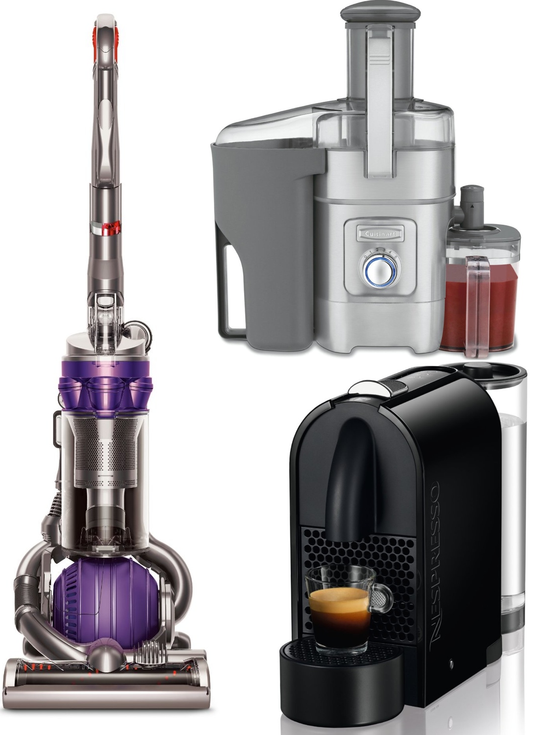 Home Deals Dyson DC25 Vacuum Cleaner refurb 235, Cuisinart 5Speed