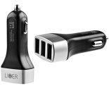 Liger High Output 3 Port USB Car Charger 3.1a (15w)
