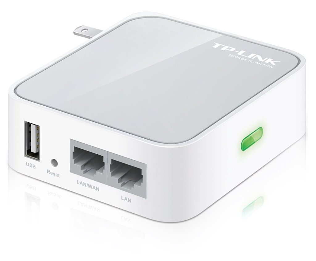 Persona marcador primero TP-LINK 150Mbps wireless pocket router w/ LAN and USB ports $20 w/ free  Prime shipping (Reg. $40)