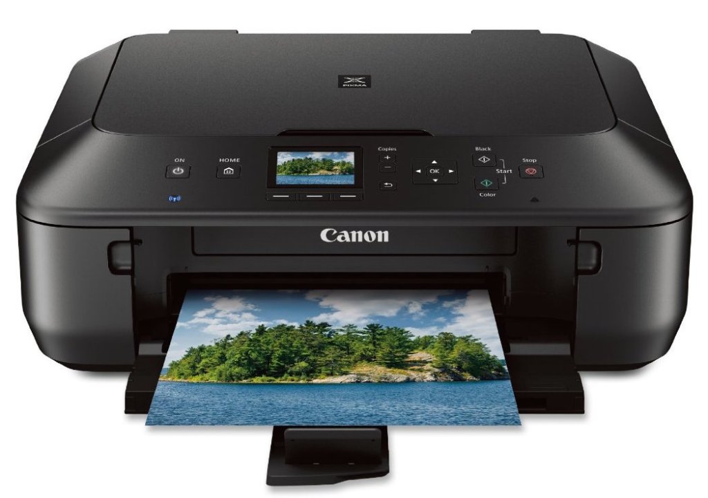 usund Daggry ristet brød Canon PIXMA MG5520 Wireless All-In-One Color Photo Printer w/ AirPrint $50  shipped (orig. $150)