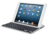 Logitech Ultrathin Keyboard Cover for iPad® Mini and iPad® Mini with Retina Display, Silver, Bluetooth