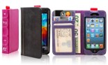 Aduro BookCase Folio and Wallet for iPhone or Samsung Galaxy