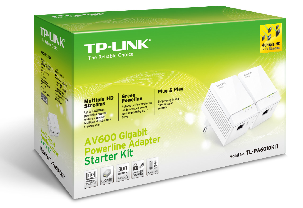 TP LINK AV600 Gigabit Powerline Adapter Starter Kit 70 Shipped Reg 95 