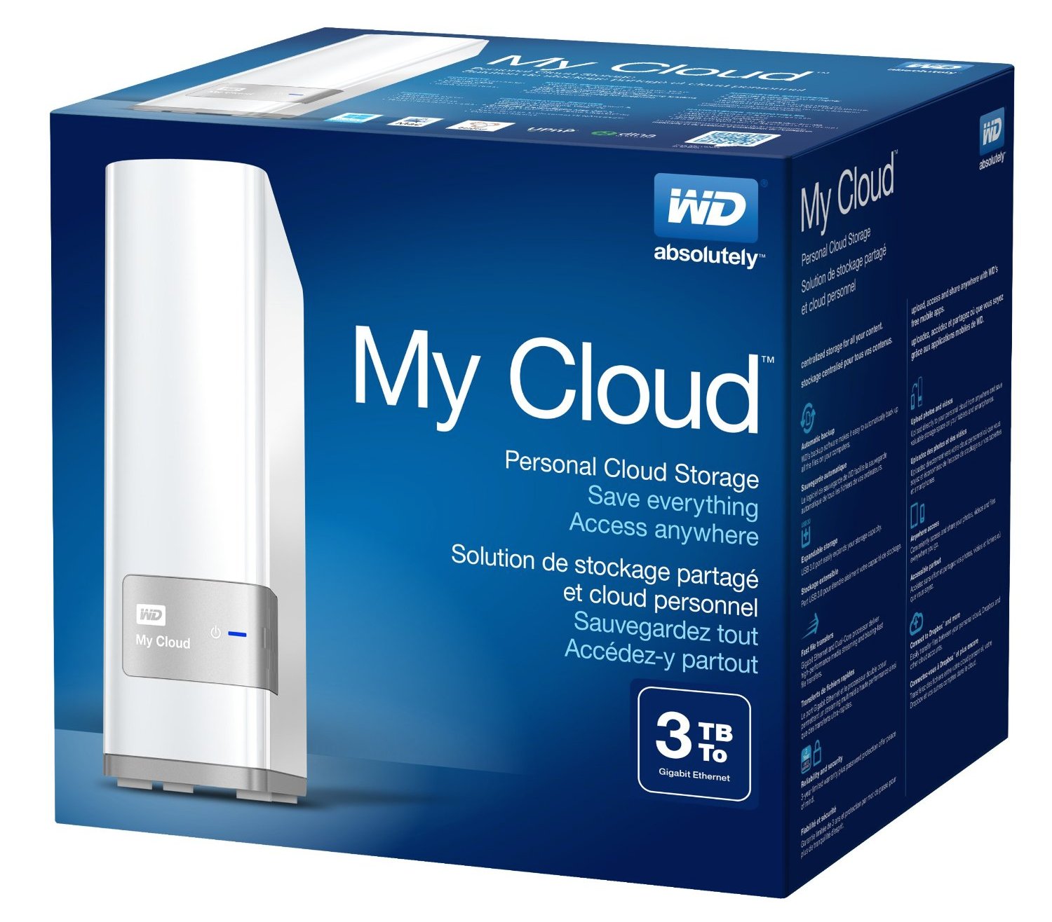 WD My Cloud 3TB Personal Cloud Storage 140 shipped (Reg. 200)