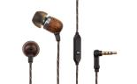 House of Marley Smile Jamaica Noise Isolating In-Ear Headset with In-Line Microphone, 8mm Neodymium Drivers and 52'' Fabric Cord for iPhone and Android Smartphones (Choice of 2 Styles)