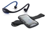 JLab GO Wireless Bluetooth Sport Headphones with Armband in Black, Blue, or Purple
