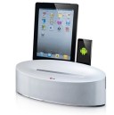 LG ND5630 Dual-Dock 30W 2-Channel Docking Speaker with Airplay & Bluetooth for Apple & Android Devices