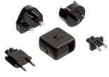 Logitech World Travel Adapter Kit with USB Power Adapter, 4 International Plug Adapters and Built-in Surge Protection