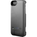 Platinum - External Battery Case for Apple® iPhone® 5 and 5s - Gray