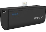 PNY 2200mAh Power Packs for Apple Devices, Black or White