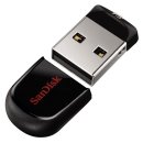 SanDisk Cruzer Fit 64GB USB 2.0 Low-Profile Flash Drive