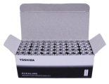 Toshiba Blue Line AA Alkaline 1.5V Batteries (40 Batteries)