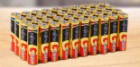 40-Pack Fujitsu G Plus AA Alkaline Batteries for High-Tech Devices