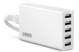 Anker 25W 5-Port USB Family-Sized Desktop Charger
