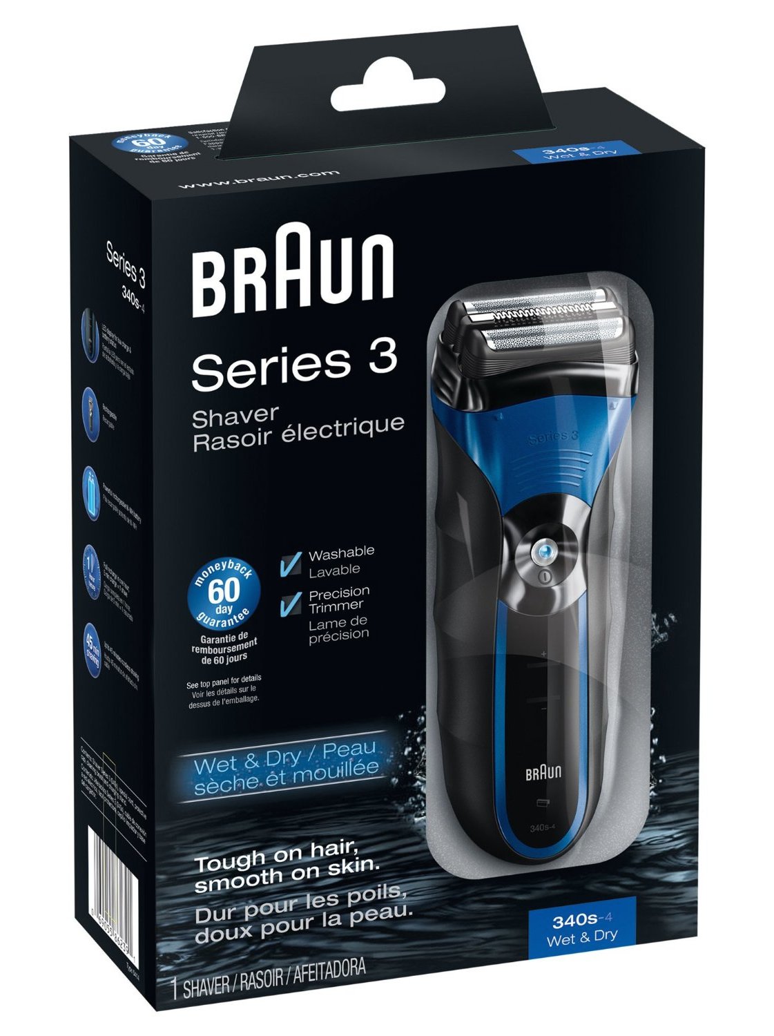 Home: Braun Series 3 Wet/Dry Shaver $50 (orig. $80