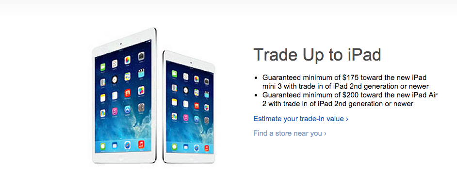 Best buy trade in ipad