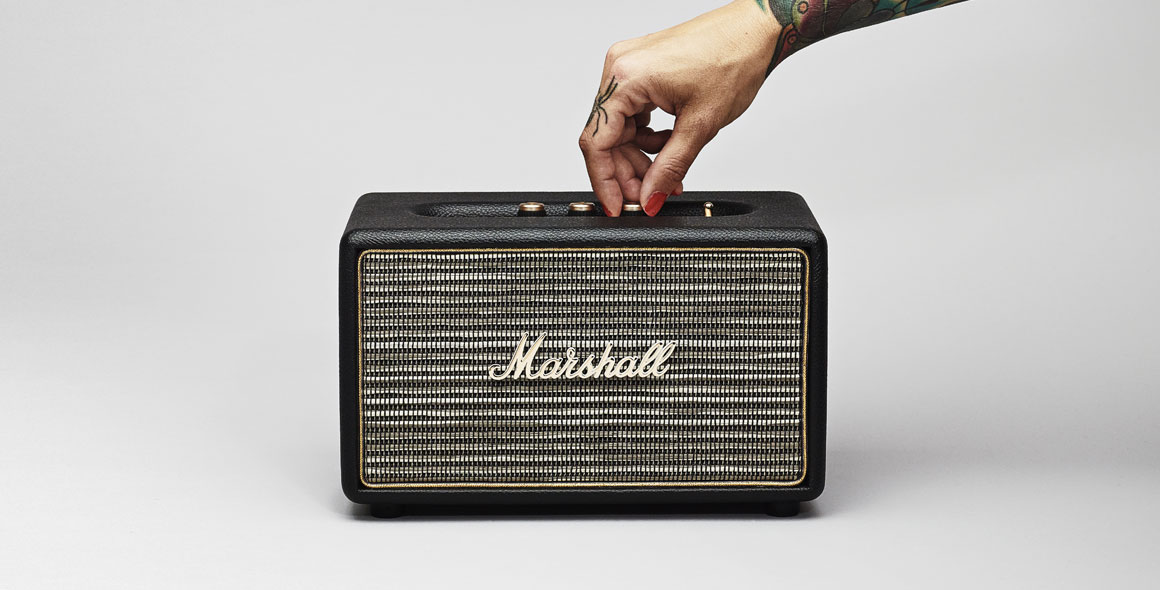 marshall vintage bluetooth speaker