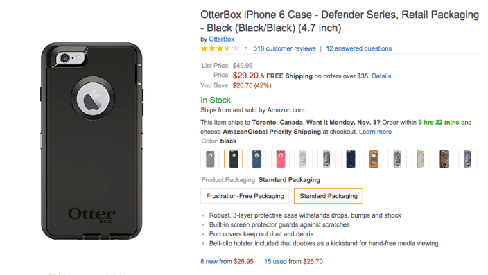 OtterBox Defender Series iPhone 6 case in black-sale-01
