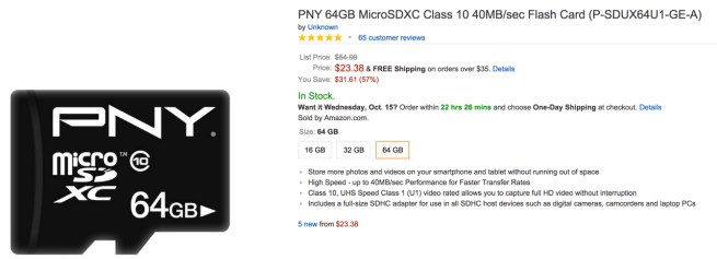 PNY 64GB Amazon