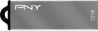 PNY - Metal Attaché 16GB USB 2.0 Flash Drive