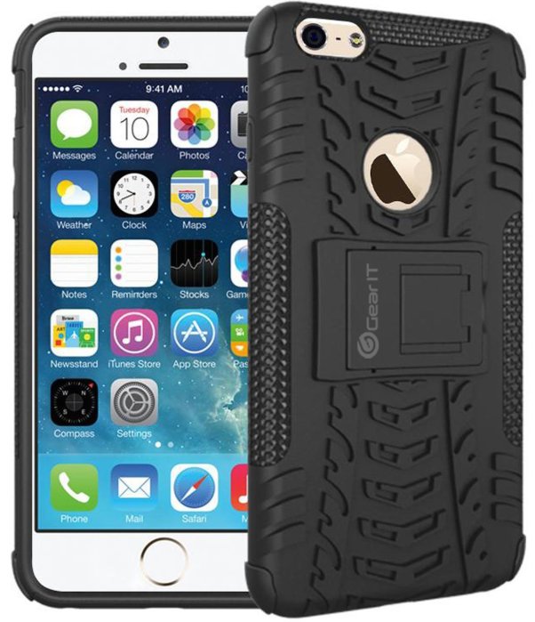 rooCASE heavy duty rugged stand case for iPhone 6