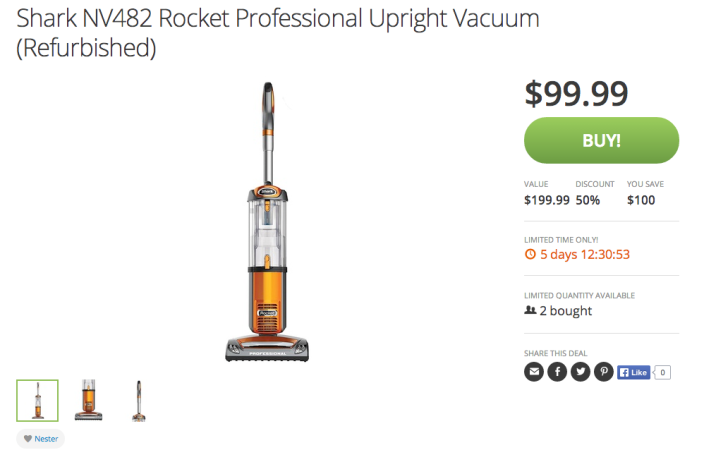 Shark Rocket Professional Upright Vacuum (NV482)-sale-02