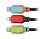 2-Pack Atomu ToughSync Steel MFi Certified Charge & Sync Cable
