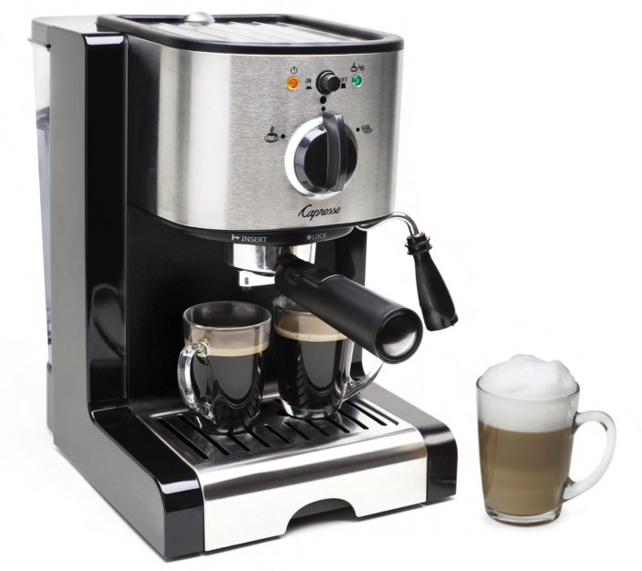 Capresso Steam Pro 4-Cup Espresso & Cappuccino Machine 