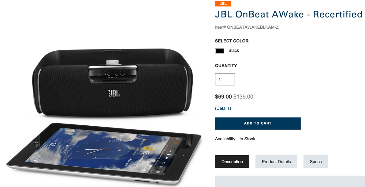 Jbl discount awake onbeat