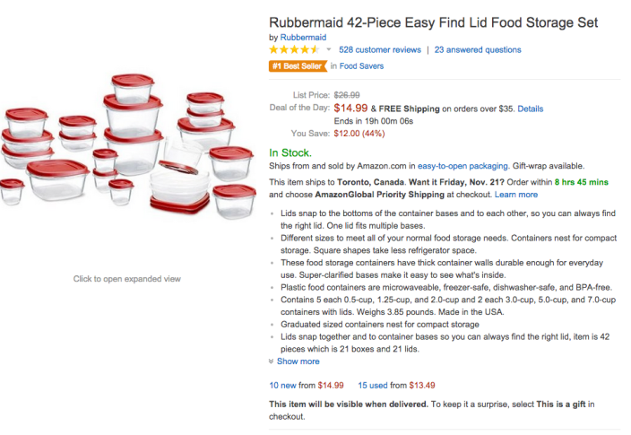 Rubbermaid 42-Piece Easy Find Lid Food Storage Set-sale-02
