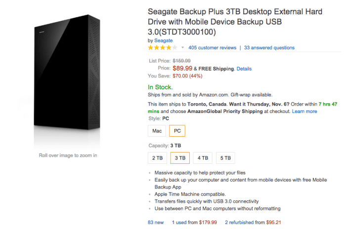 Seagate Backup Plus 3TB USB 3.0 Desktop External Hard Drive-STDT3000100-sale-02