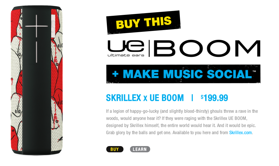 skrillex ue boom