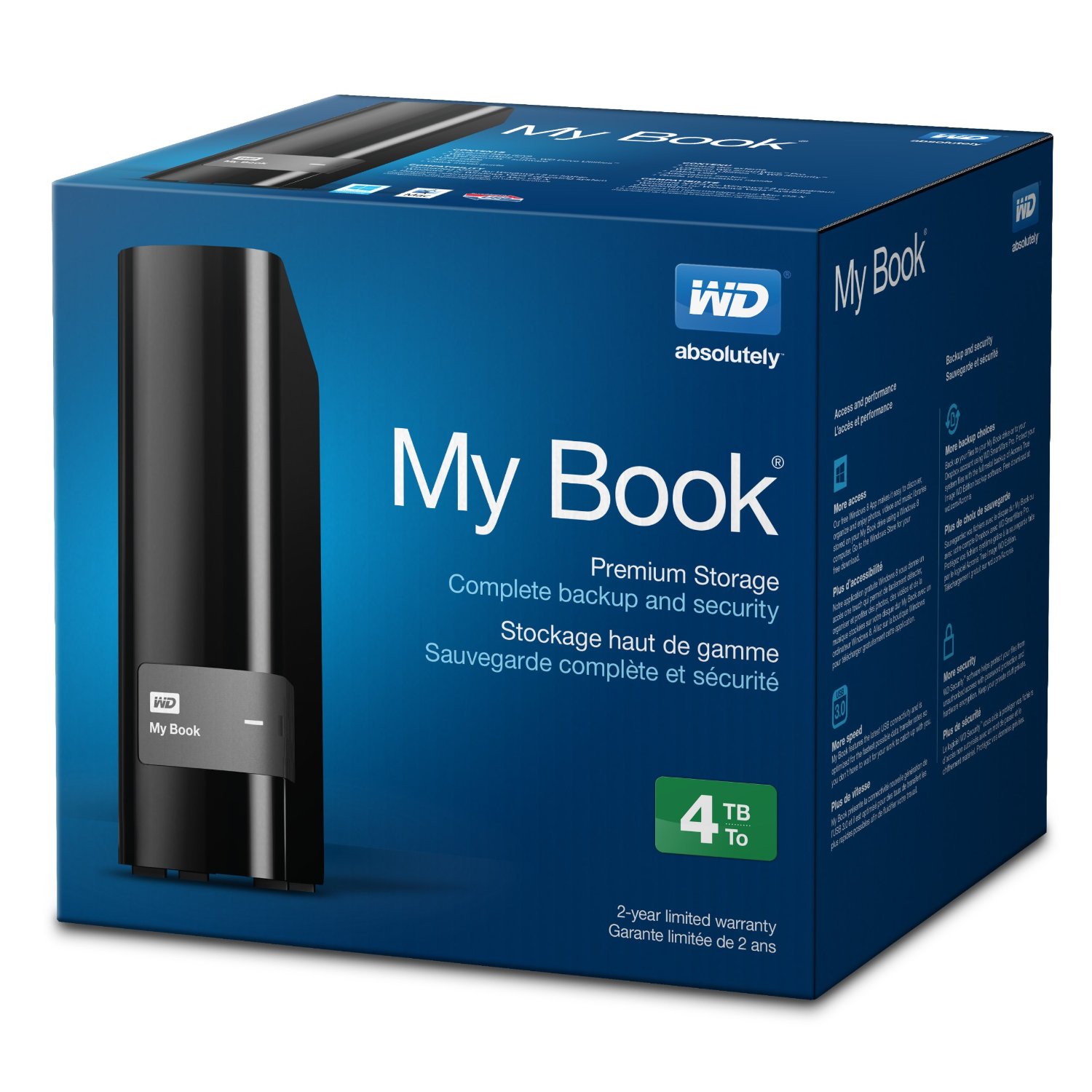 Wd My Book 4tb Usb 30 External Desktop Hard Drive 96 Shipped Reg