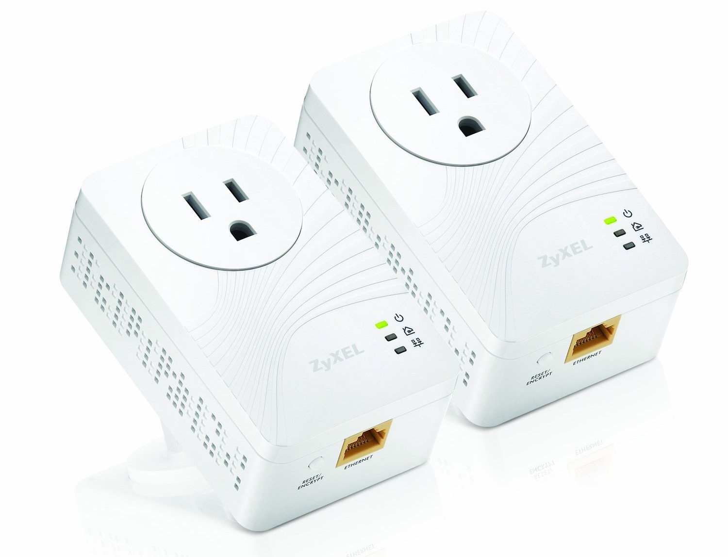 ZyXEL 200Mbps Powerline Wall Plug Adapter Starter Kit 20 shipped (orig