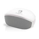 Life N Soul BM208 Bluetooth Speaker with Built-In Mic (White)
