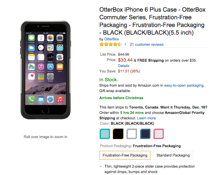 OtterBox iPhone 6 Plus Commuter Series Case in black-sale-03
