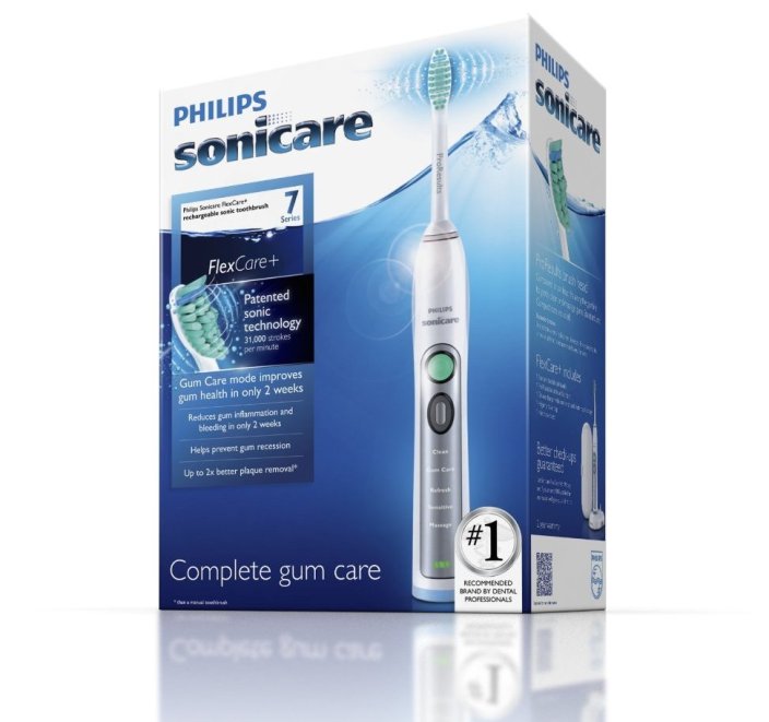 Philips Sonicare Flexcare Plus Rechargeable Electric Toothbrush (HX6921:02-sale-01