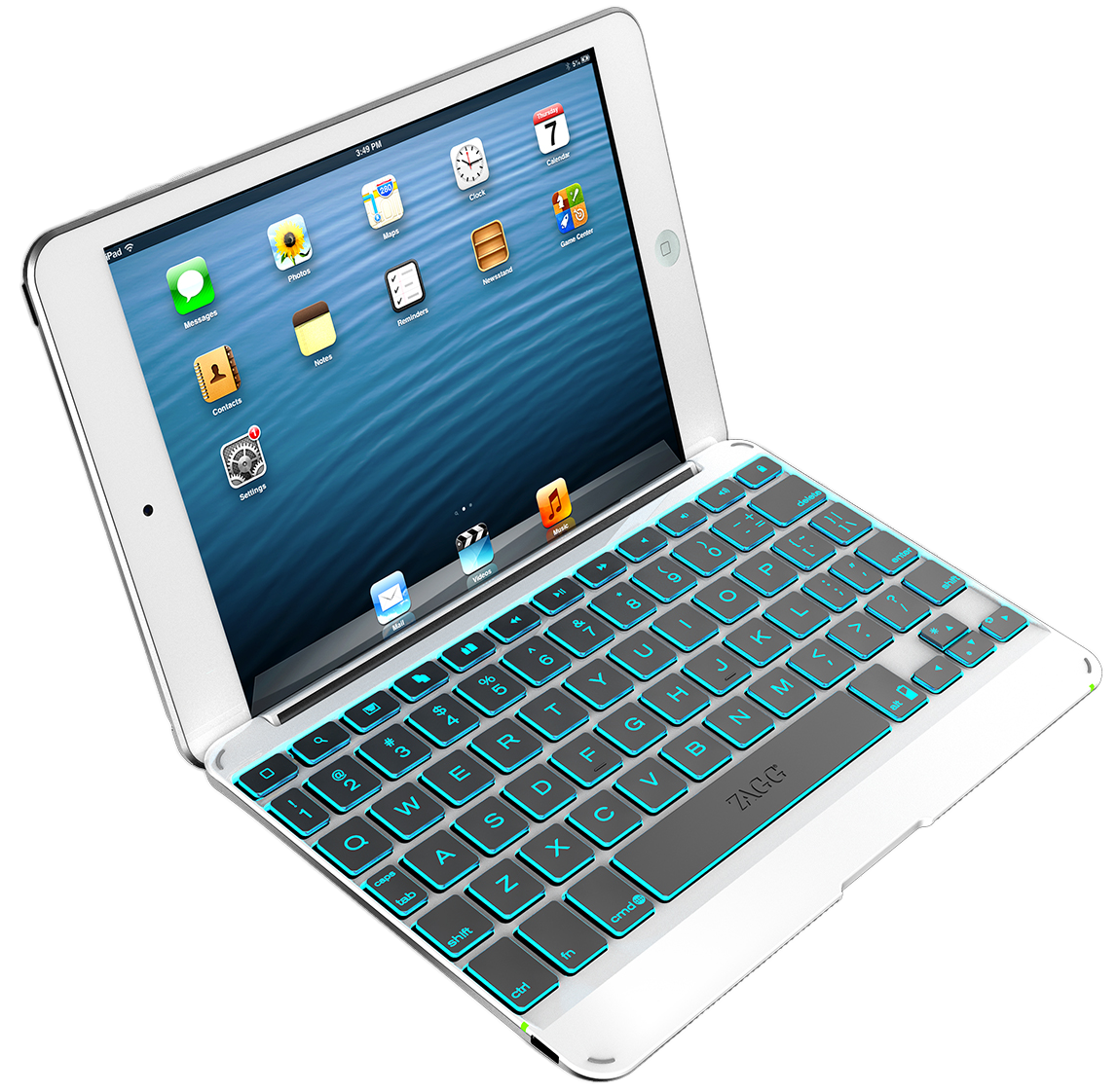 helgen tidligste bag ZAGG Bluetooth keyboard case for iPad mini w/ backlit keys $26 shipped  (orig. $100)