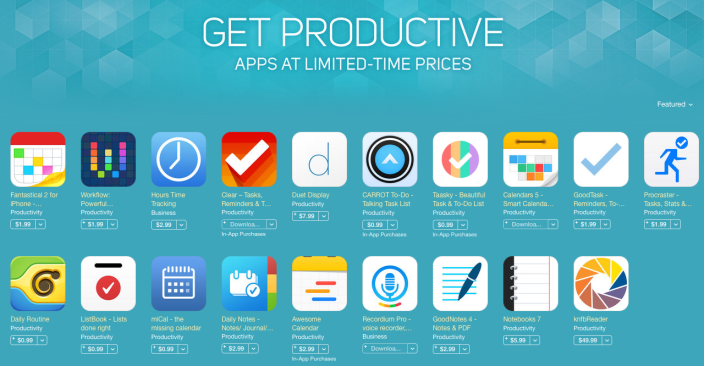 apple-get-productive-app-deals