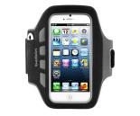 Belkin EaseFit Plus Armband for iPhone 5: 5S:5C with Adjustable Strap, Flexible Water-Resistant Fabric, Integrated Key Pouch and Clear Window