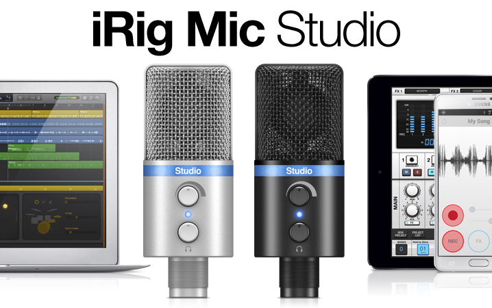 IK Multimedia unveils the iRig Mic Studio and PowerBridge adapter for  iOS/Mac + the new UA Android guitar interface