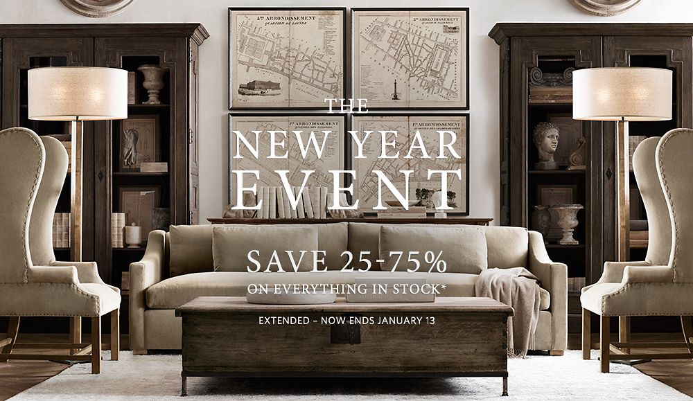 Restoration Hardware 25-75% off all in stock items: iPad Gramophone