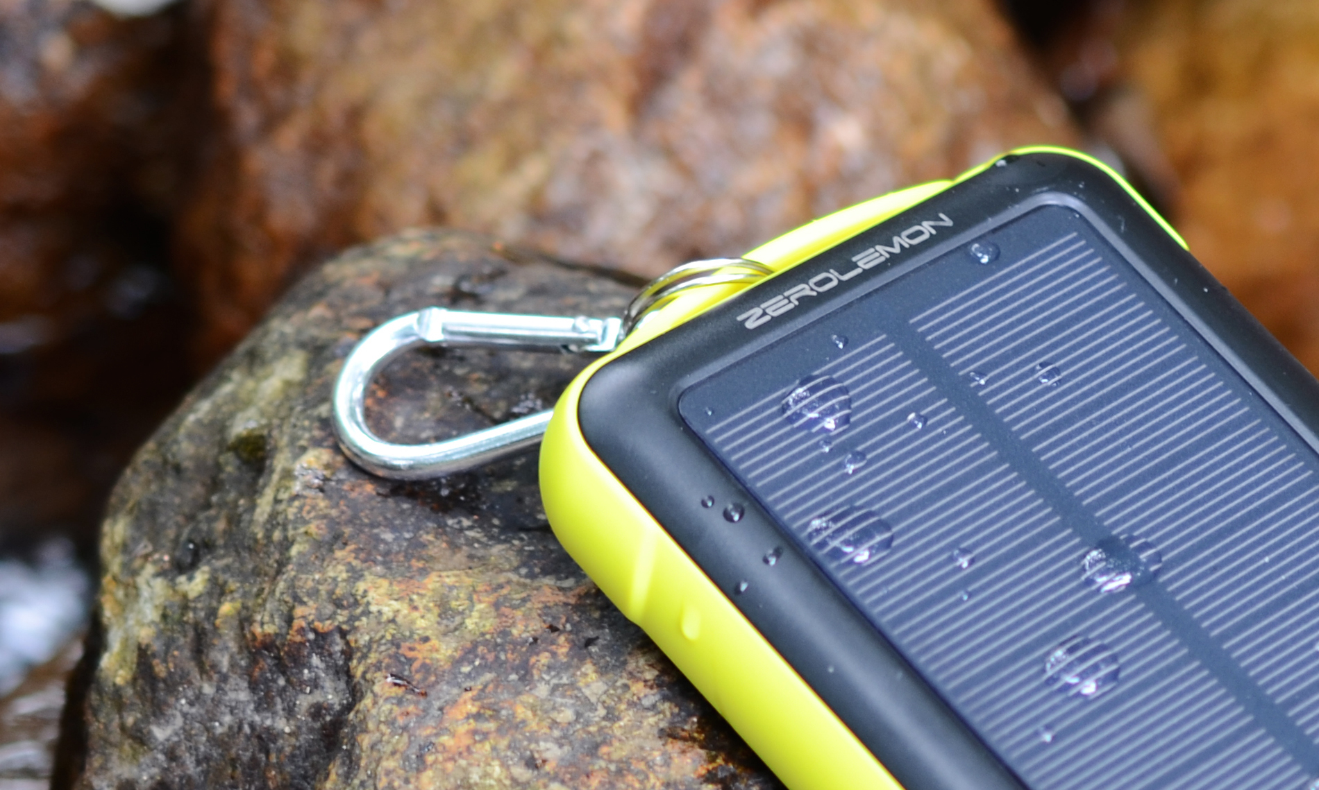 ZeroLemon SolarJuice 20000mAh power bank w/ solar charging 50 shipped