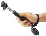 Bastex Extendable Handheld Selfie Stick [Monopod] with Adjustable Phone Holder and Wireless Bluetooth Remote Shutter [Compatible with Android and iPhone]