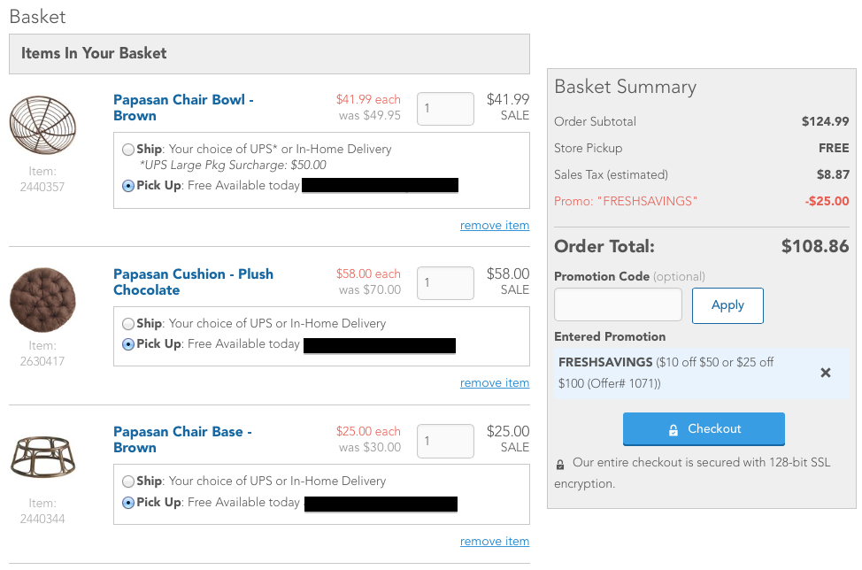 Pier 1 Imports coupon code for an extra 10 off 50+ or 25 off 100