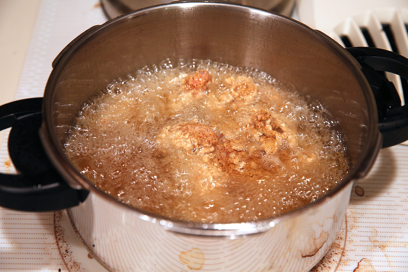 Can you deep fry chicken in a best sale pressure cooker