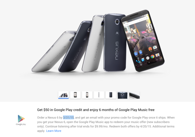 Nexus 6 - 32 GB or 64 GB. Midnight Blue or Cloud White. - Google Store 2015-03-17 14-26-16
