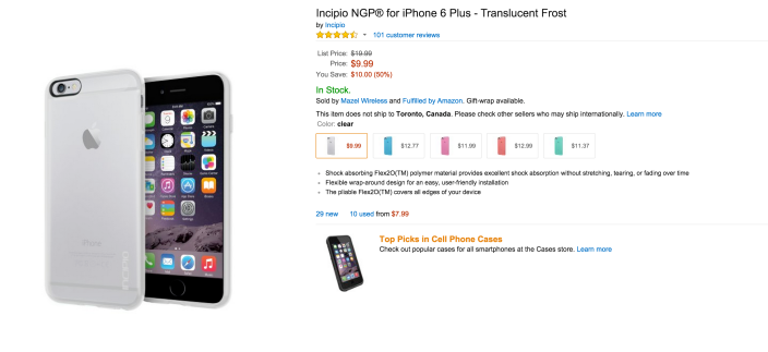 NGP flexible impact- resistant iPhone 6 Plus case-sale-02
